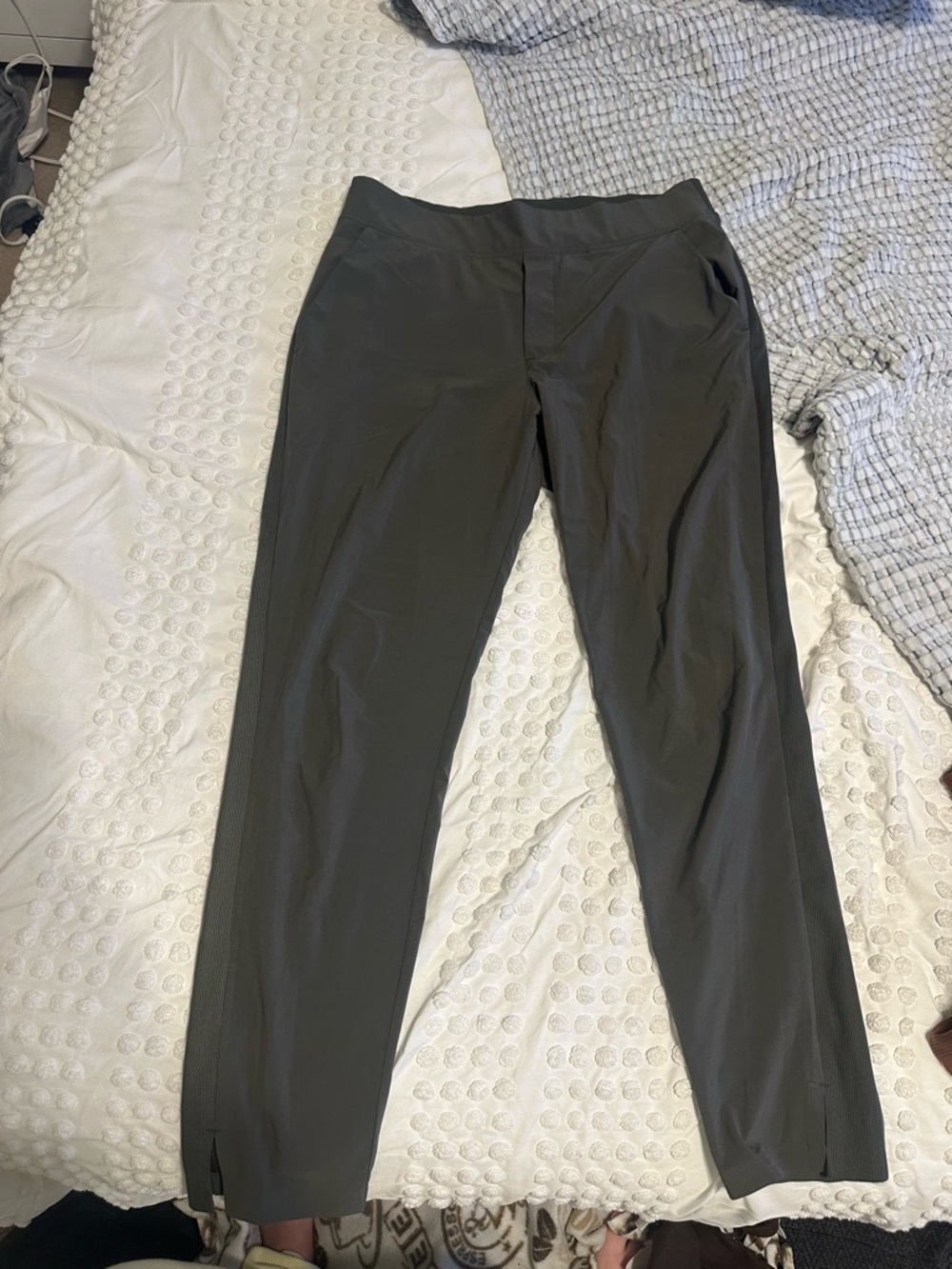Women’s Olive Green Stretch Dress Pants
